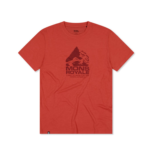 Icon Merino Classic T-Shirt - Cranberry