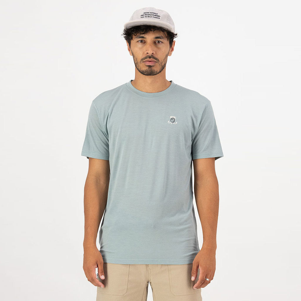 Mens Icon Merino Classic T-Shirt Dew