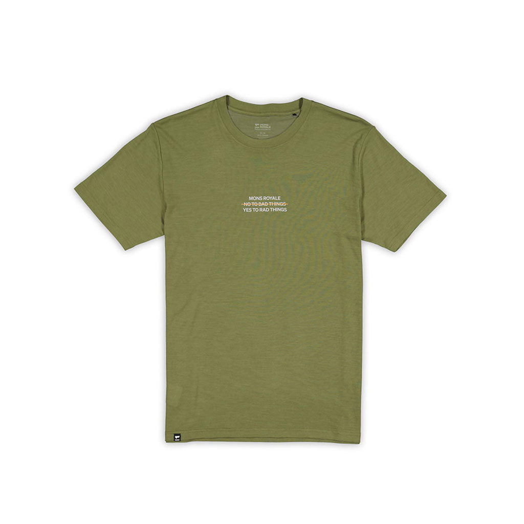 Mens Icon Merino Classic T-Shirt Fern