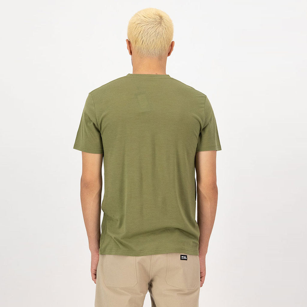 Mens Icon Merino Classic T-Shirt Fern