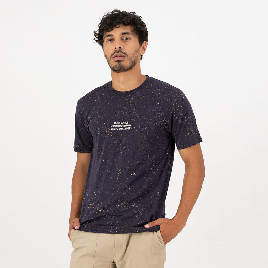 Mens Icon Merino Classic T-Shirt Cosmic