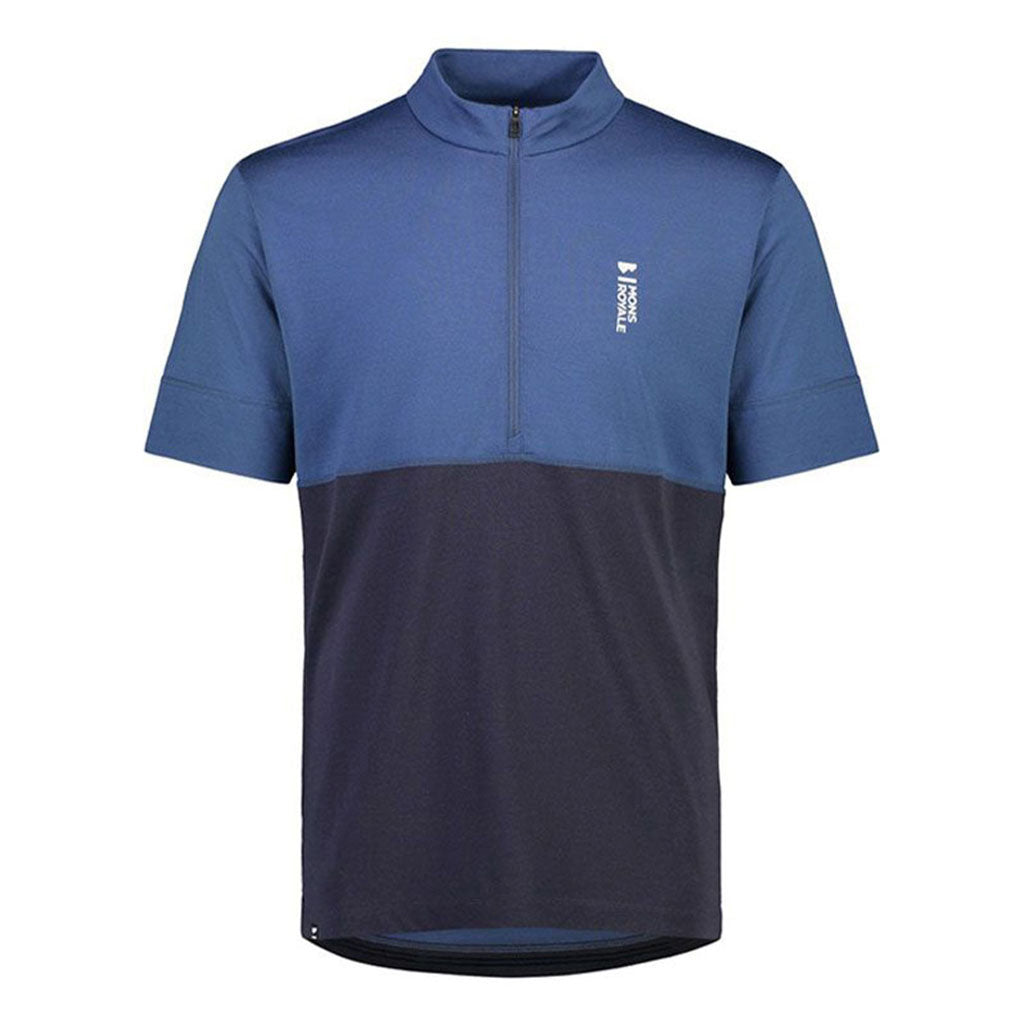 Cadence Half Zip T Dark Denim / 9 Iron