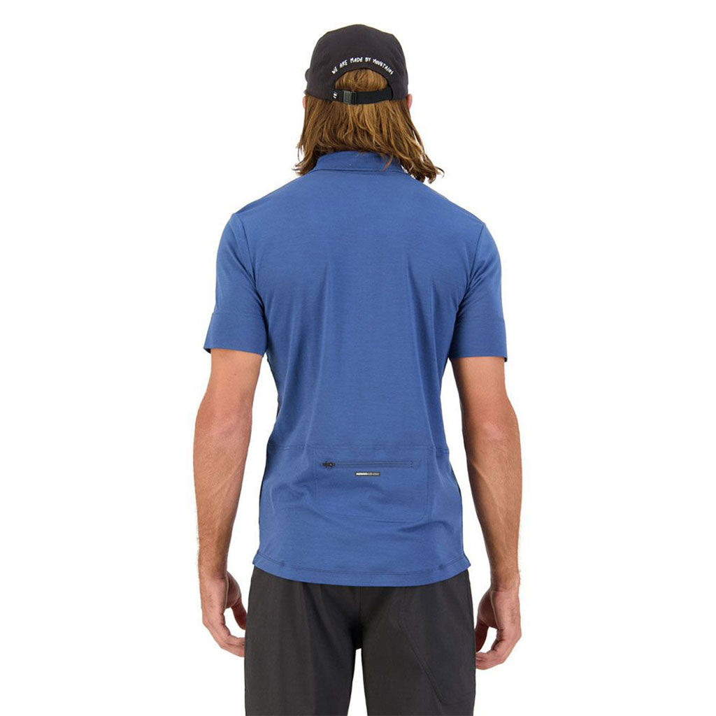 Cadence Half Zip T Dark Denim / 9 Iron