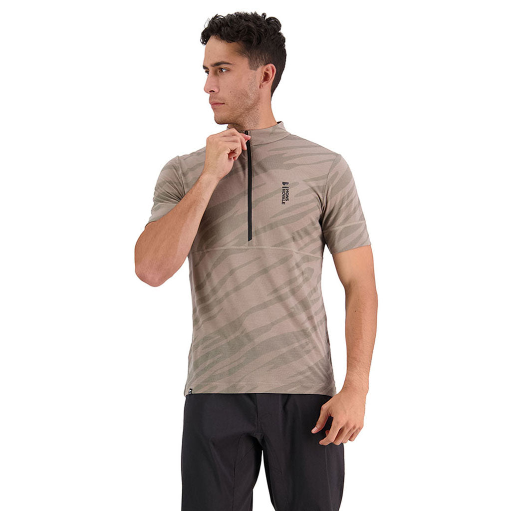 Cadence Half Zip T - Undercover Camo