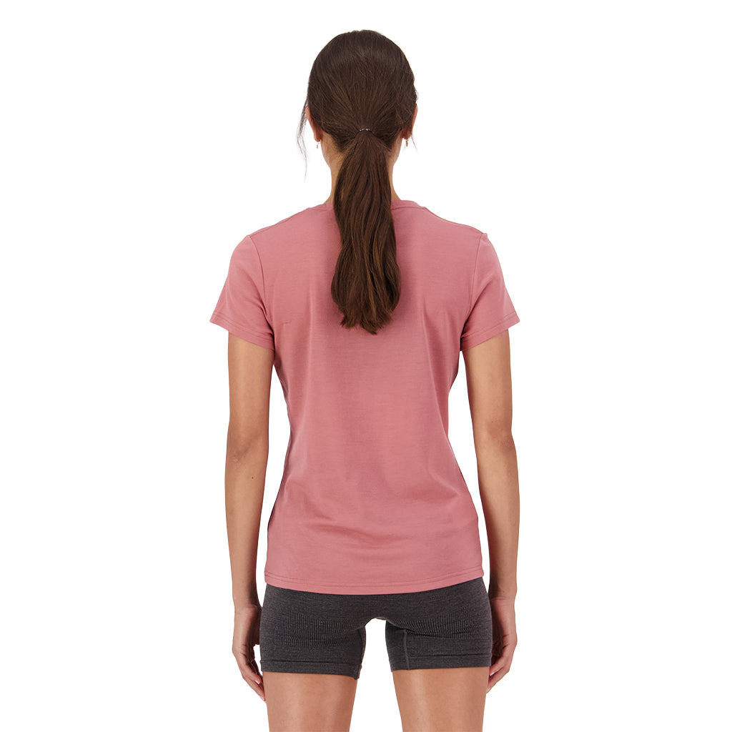 Icon Merino Classic T-Shirt - Canyon Rose