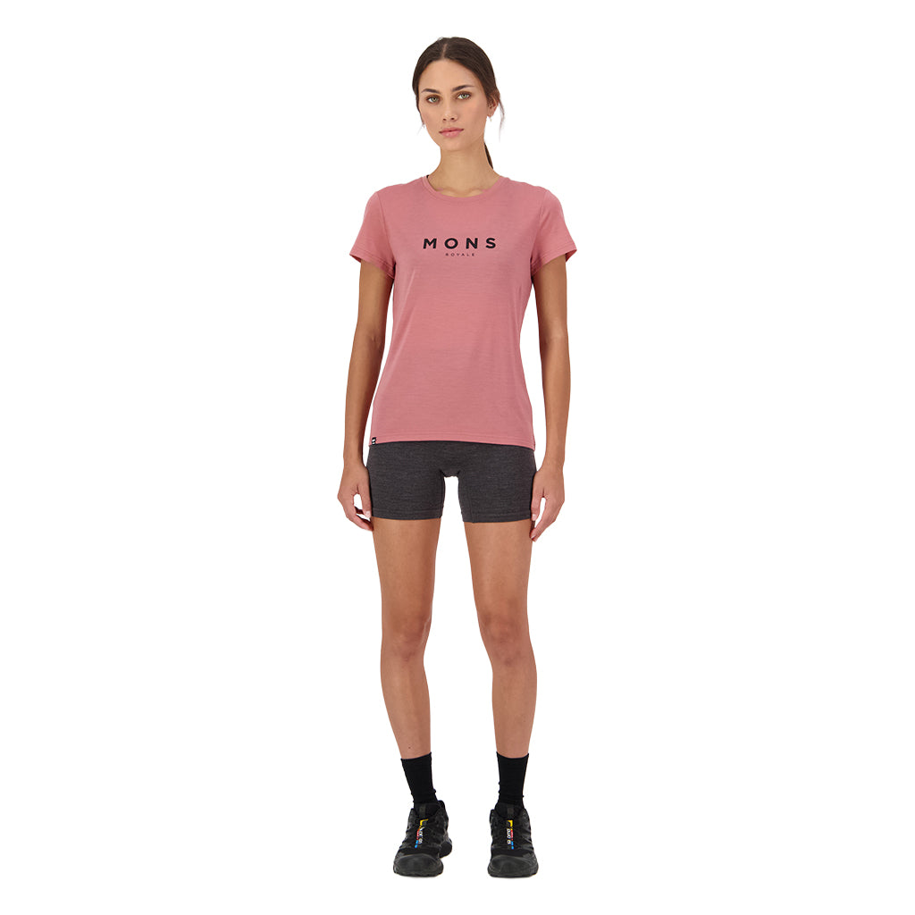 Icon Merino Classic T-Shirt - Canyon Rose