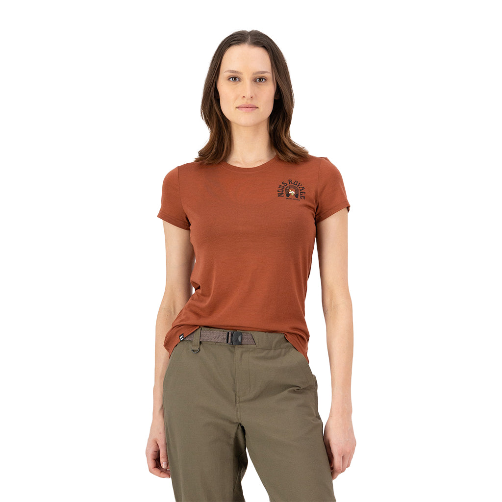 Icon Merino Classic T-Shirt - Sienna