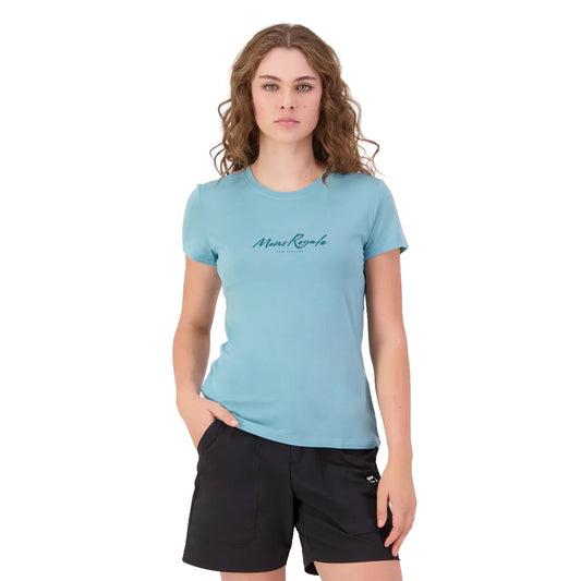 Icon Merino Classic T-Shirt - Light Teal