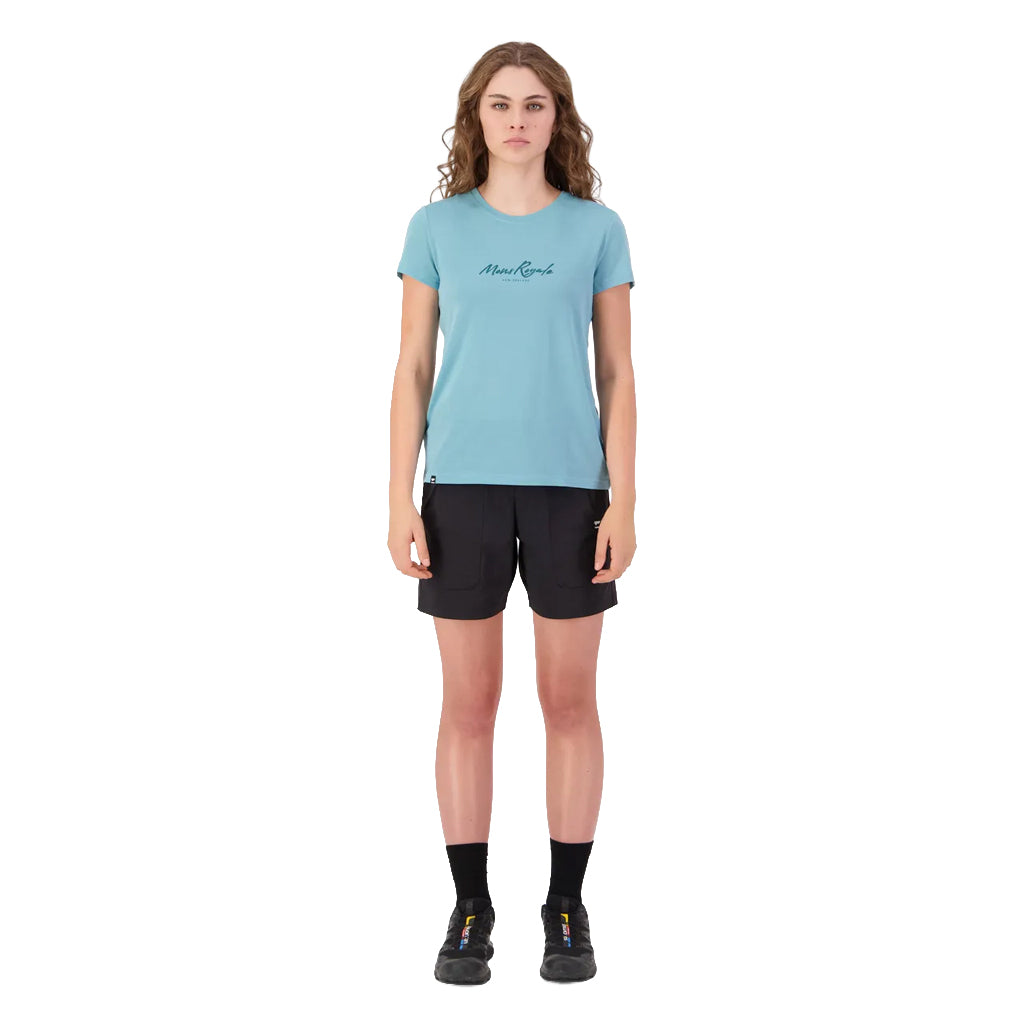 Icon Merino Classic T-Shirt - Light Teal