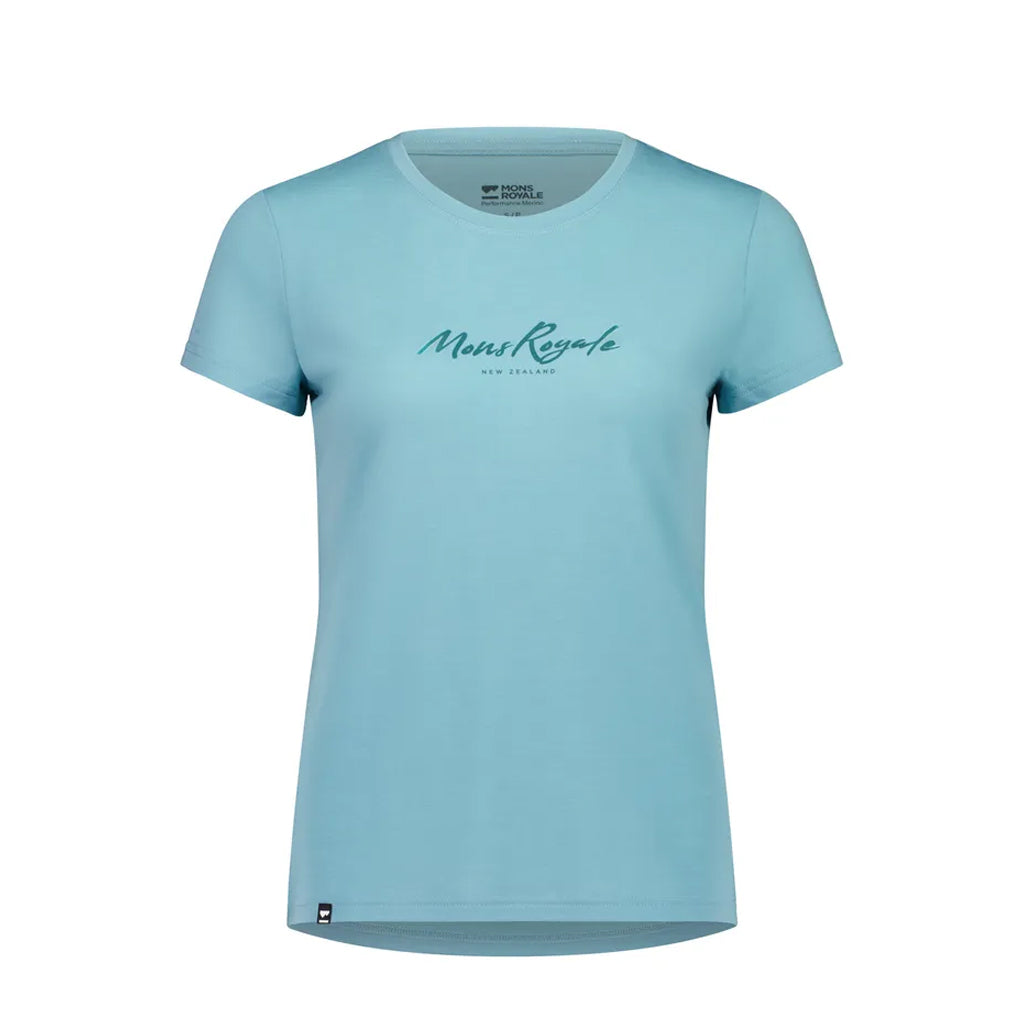 Icon Merino Classic T-Shirt - Light Teal