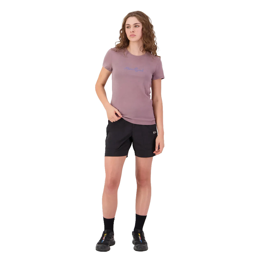 Icon Merino Classic T-Shirt - Dusty Mauve