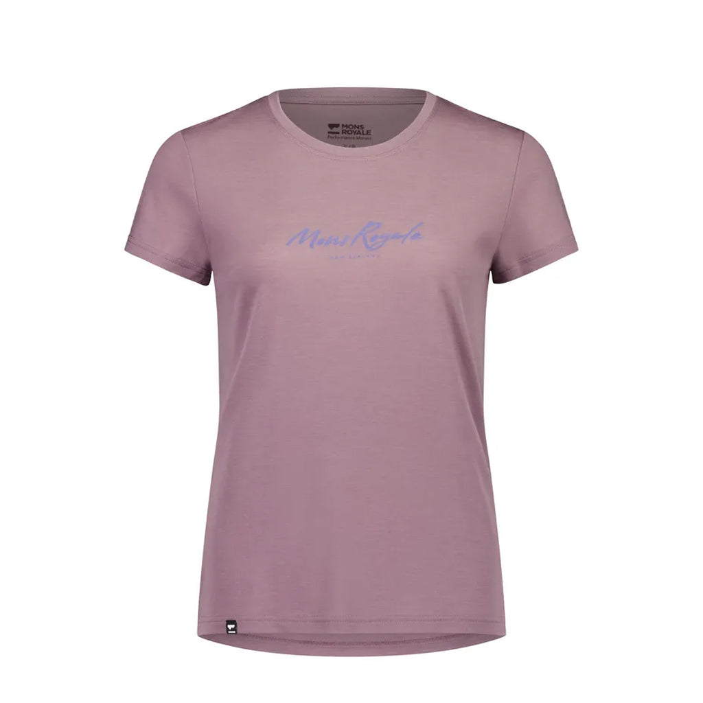 Icon Merino Classic T-Shirt - Dusty Mauve