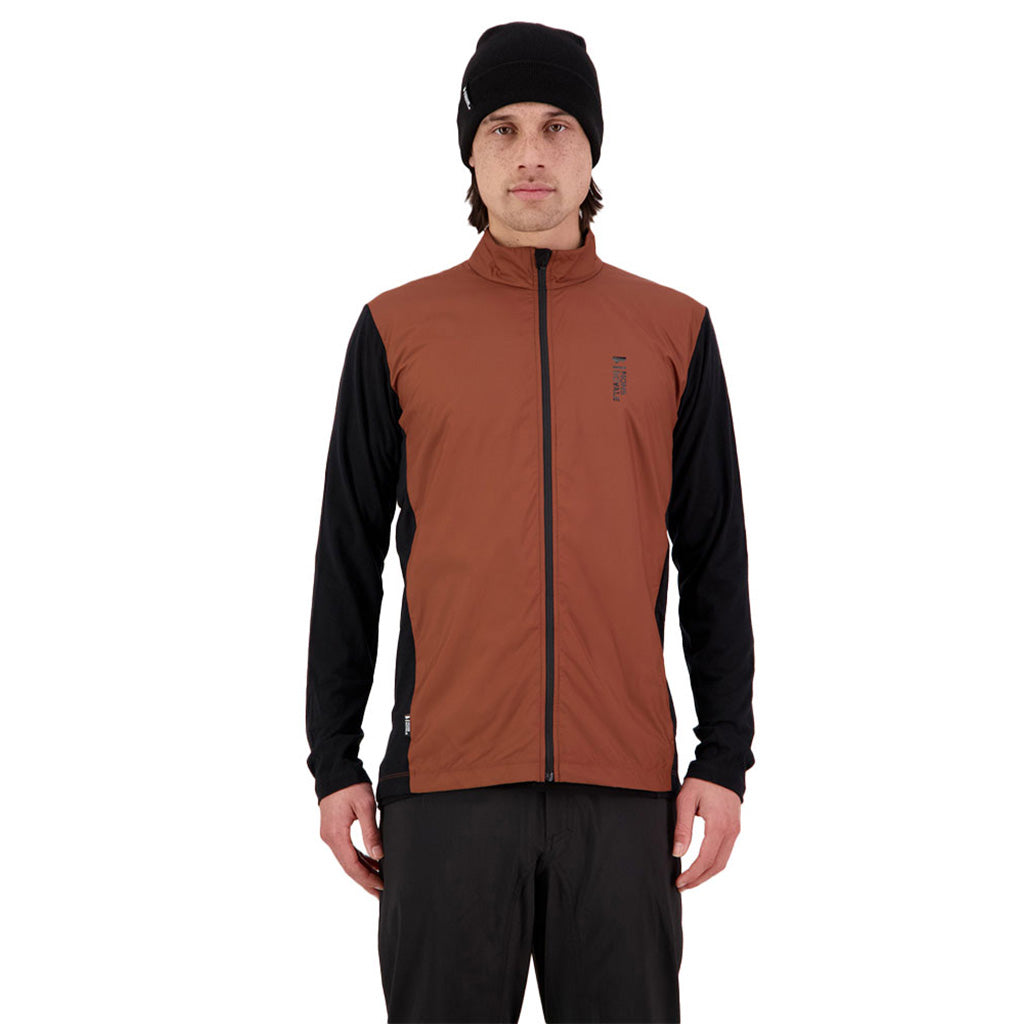 Redwood Wind Jersey - Dark Copper / Black