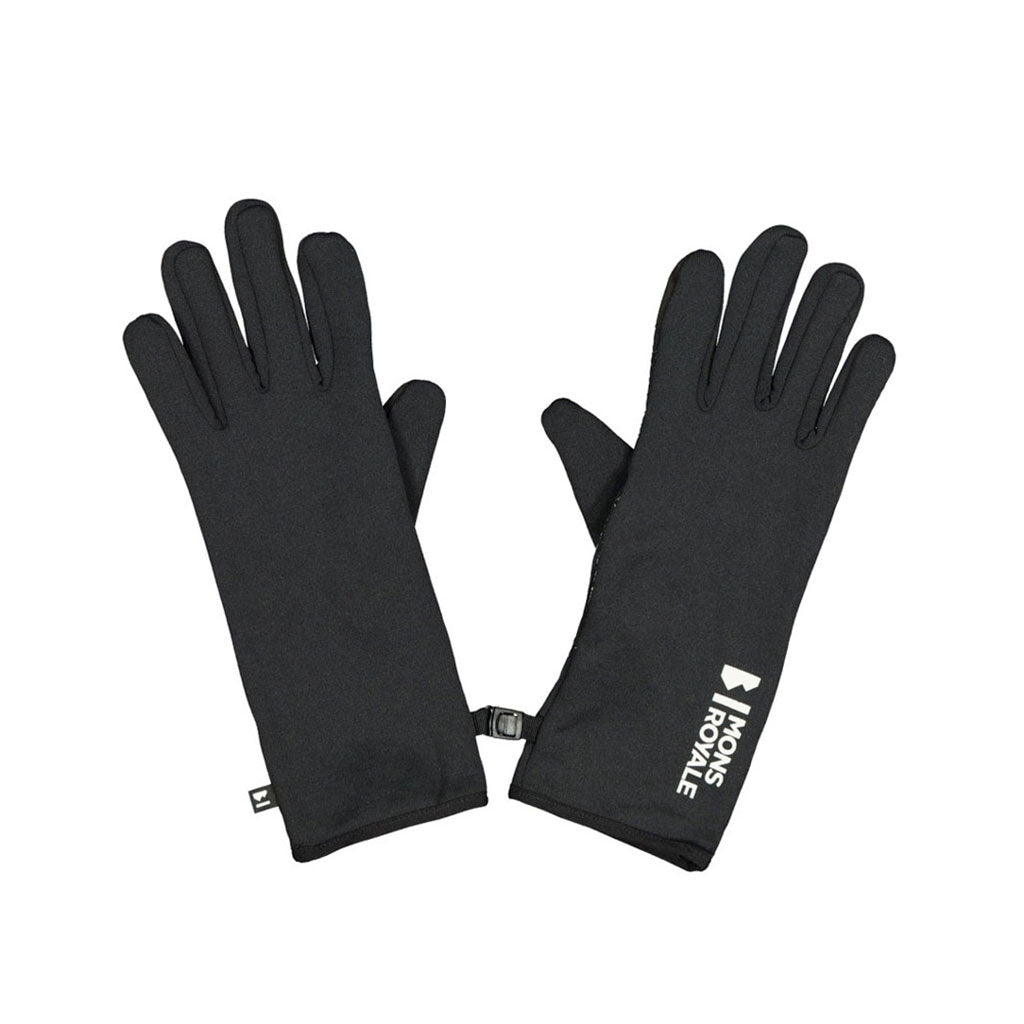 Amp Wool Fleece Glove Black