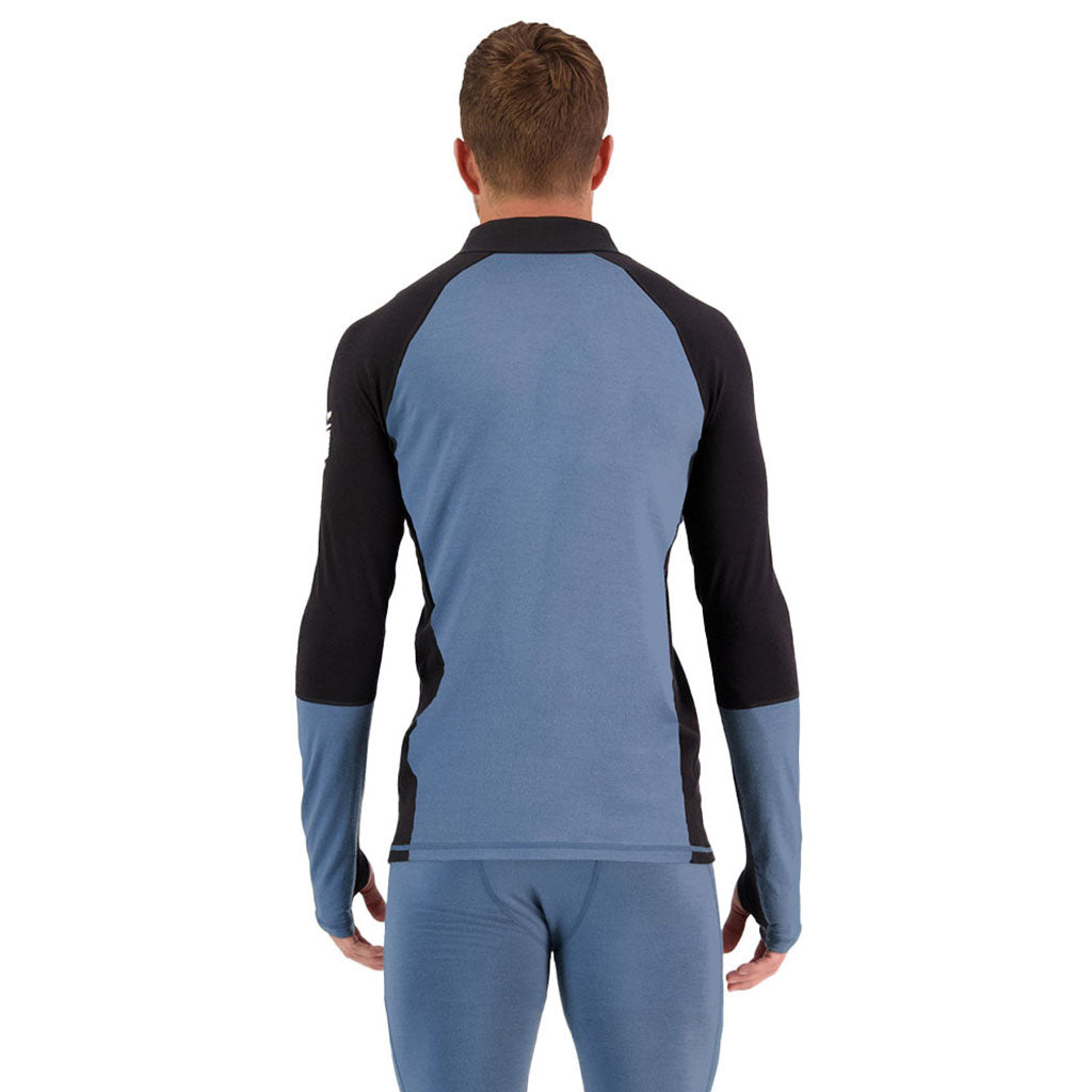 Olympus Half Zip - Blue Slate / Black