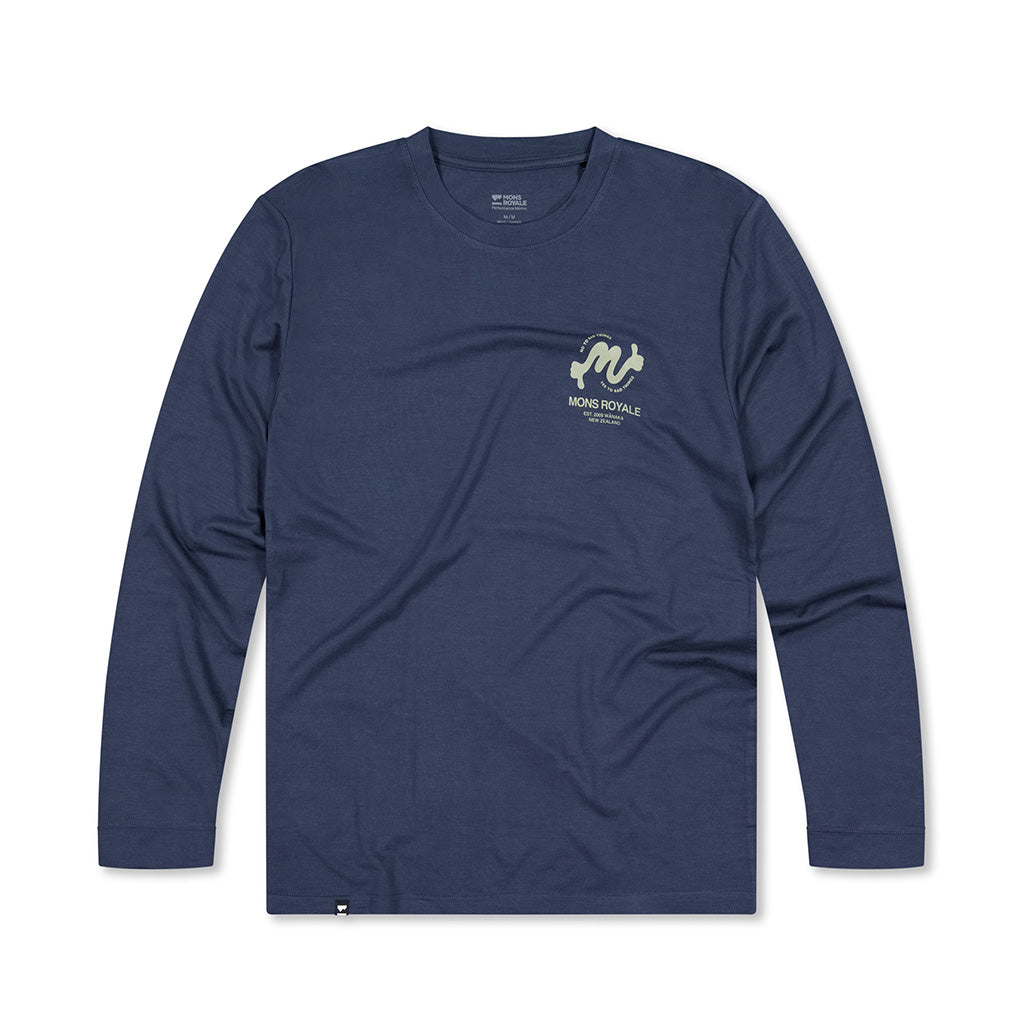 Icon Merino Classic Long Sleeve - Midnight