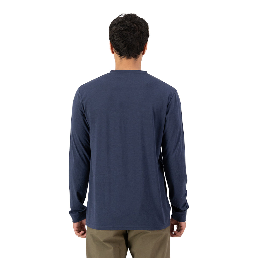 Icon Merino Classic Long Sleeve - Midnight