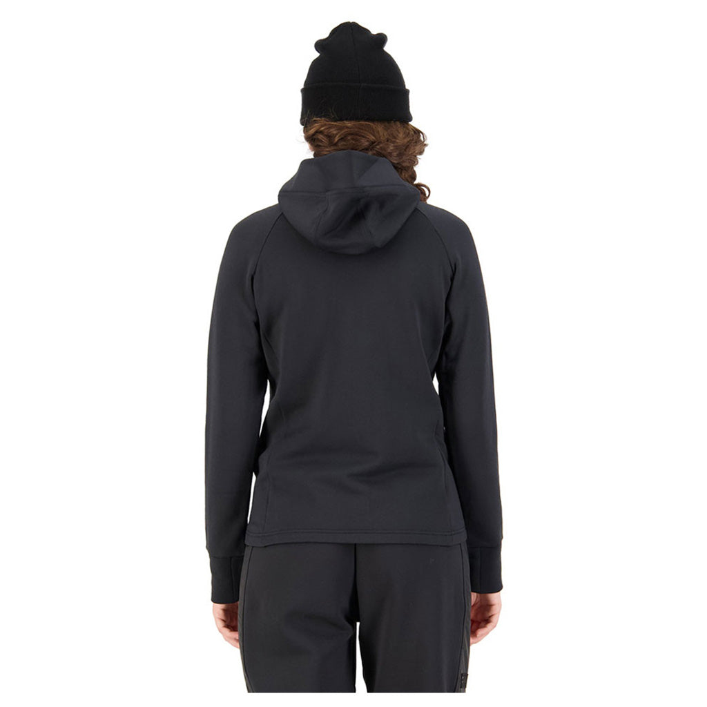 Nevis Wool Fleece Hood Black