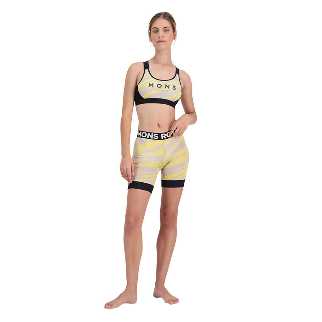 Enduro Bike Short Liner - Limelight Camo