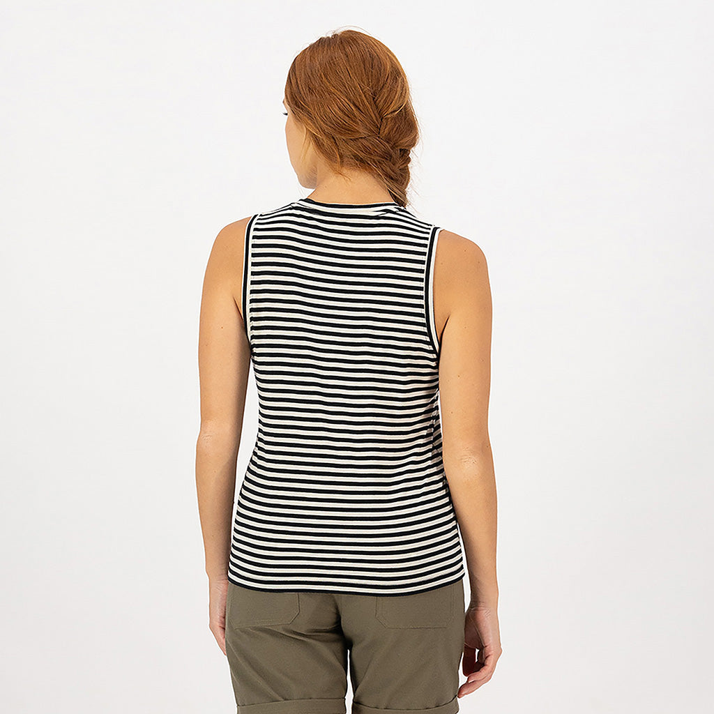 Icon Merino Tank - MR Stripe