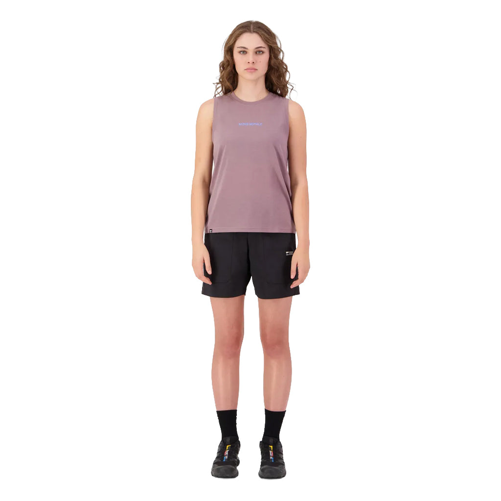 Icon Merino Tank - Dusty Mauve