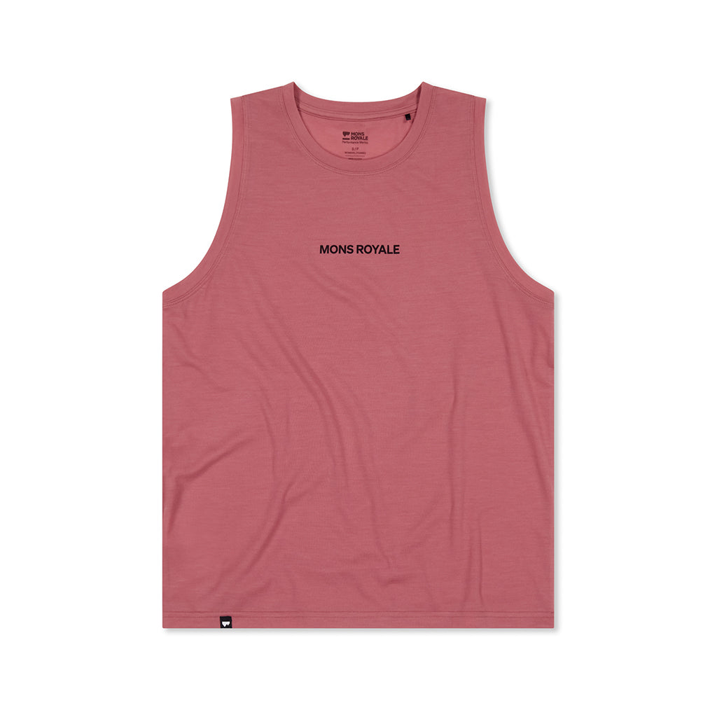 Icon Merino Tank - Canyon Rose