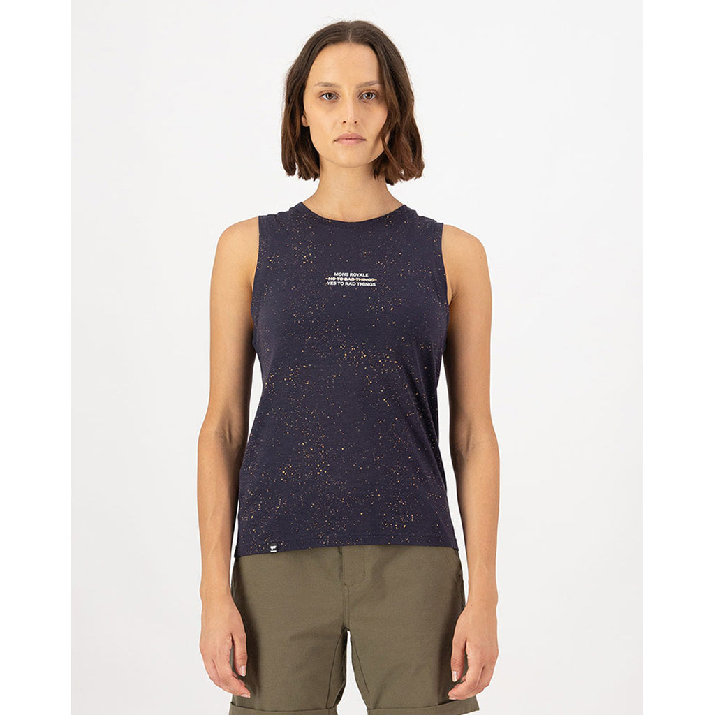 Womens Icon Merino Tank Cosmic