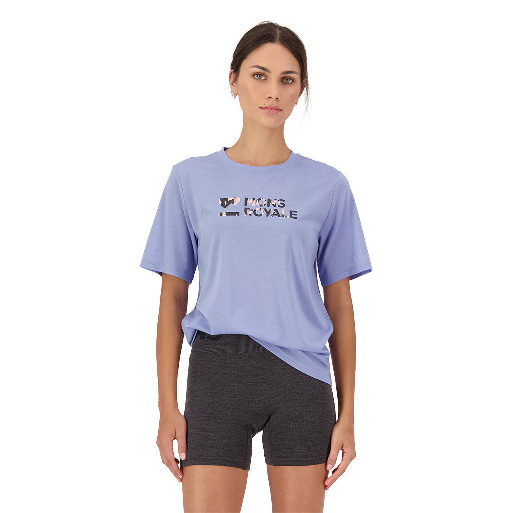 Icon Merino T-Shirt - Skyline