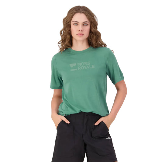 Icon Merino T-Shirt - Deep Jade