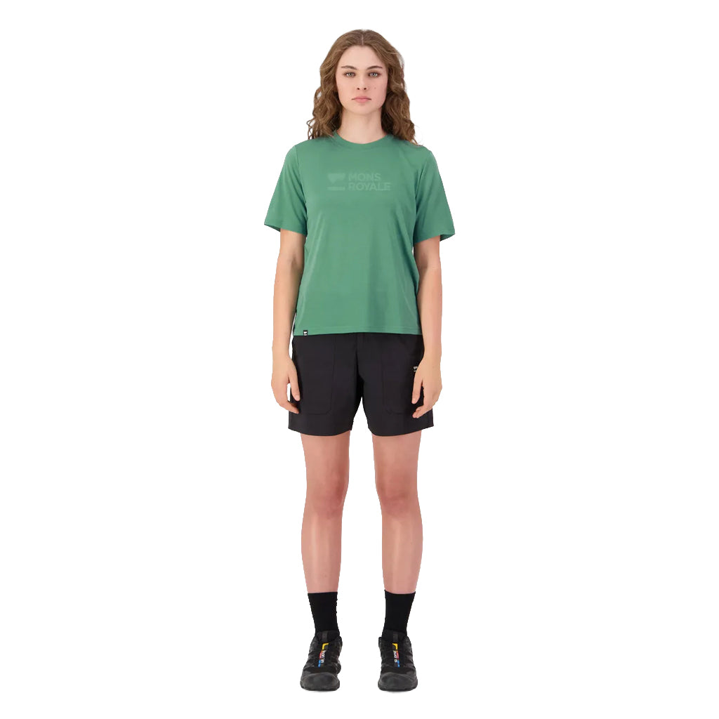 Icon Merino T-Shirt - Deep Jade