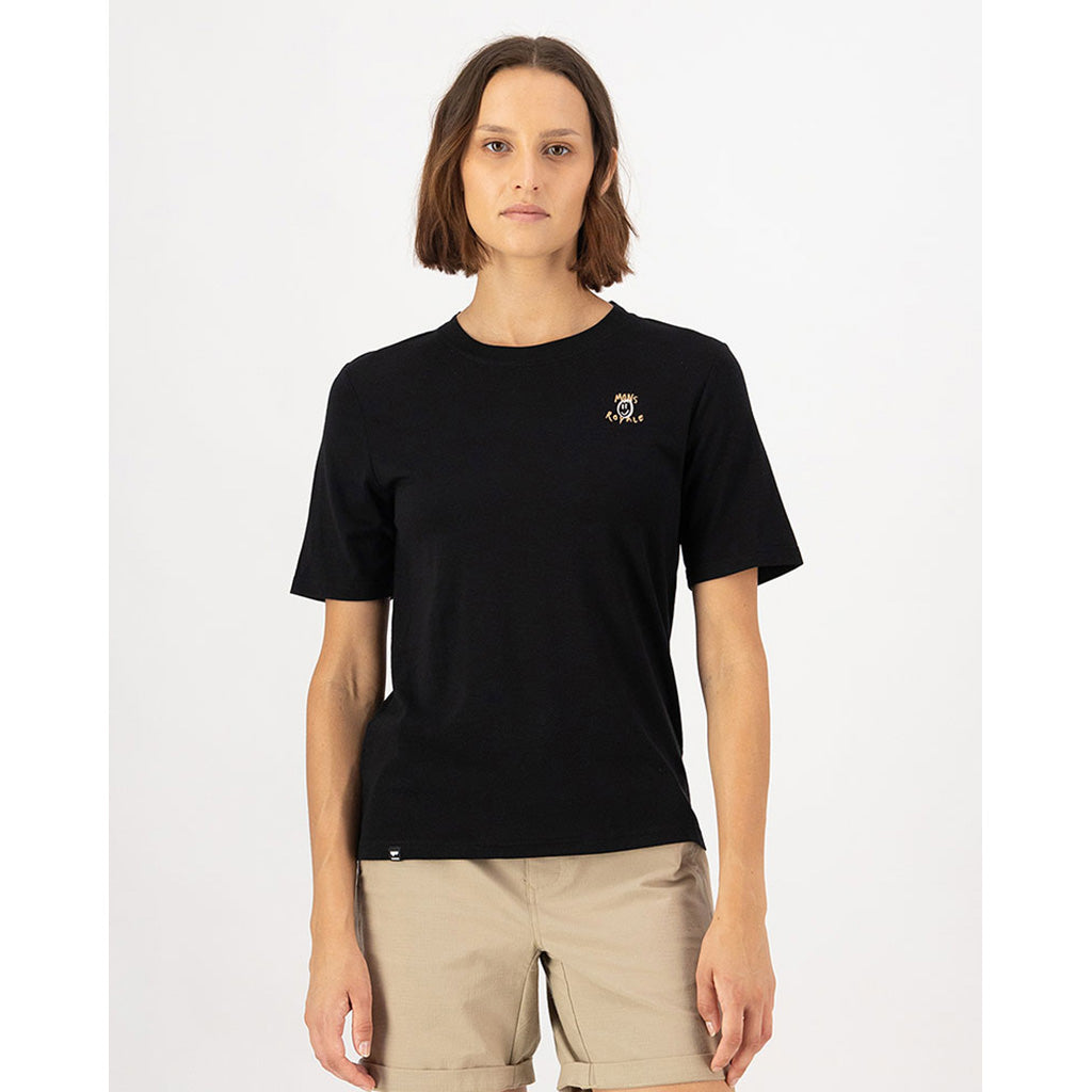 Womens Icon Merino T-Shirt Black