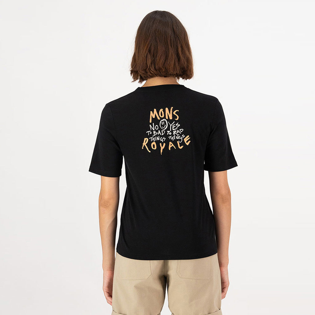 Womens Icon Merino T-Shirt Black