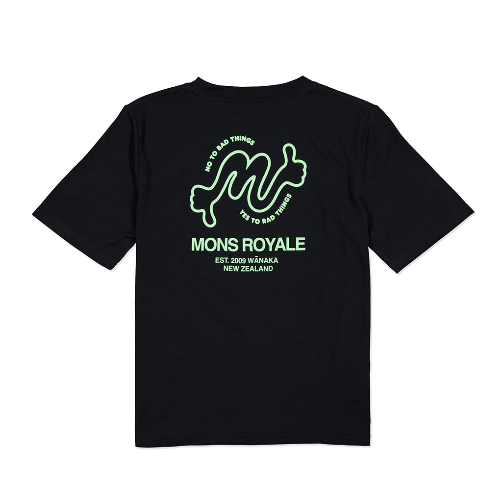 Icon Merino T-Shirt - Black