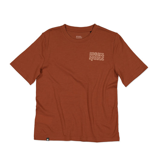 Icon Merino T-Shirt - Sienna