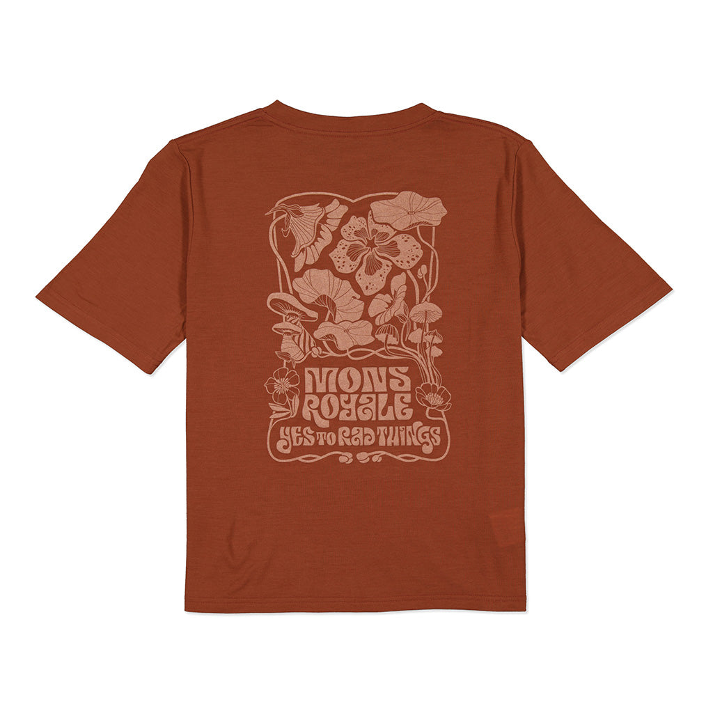 Icon Merino T-Shirt - Sienna