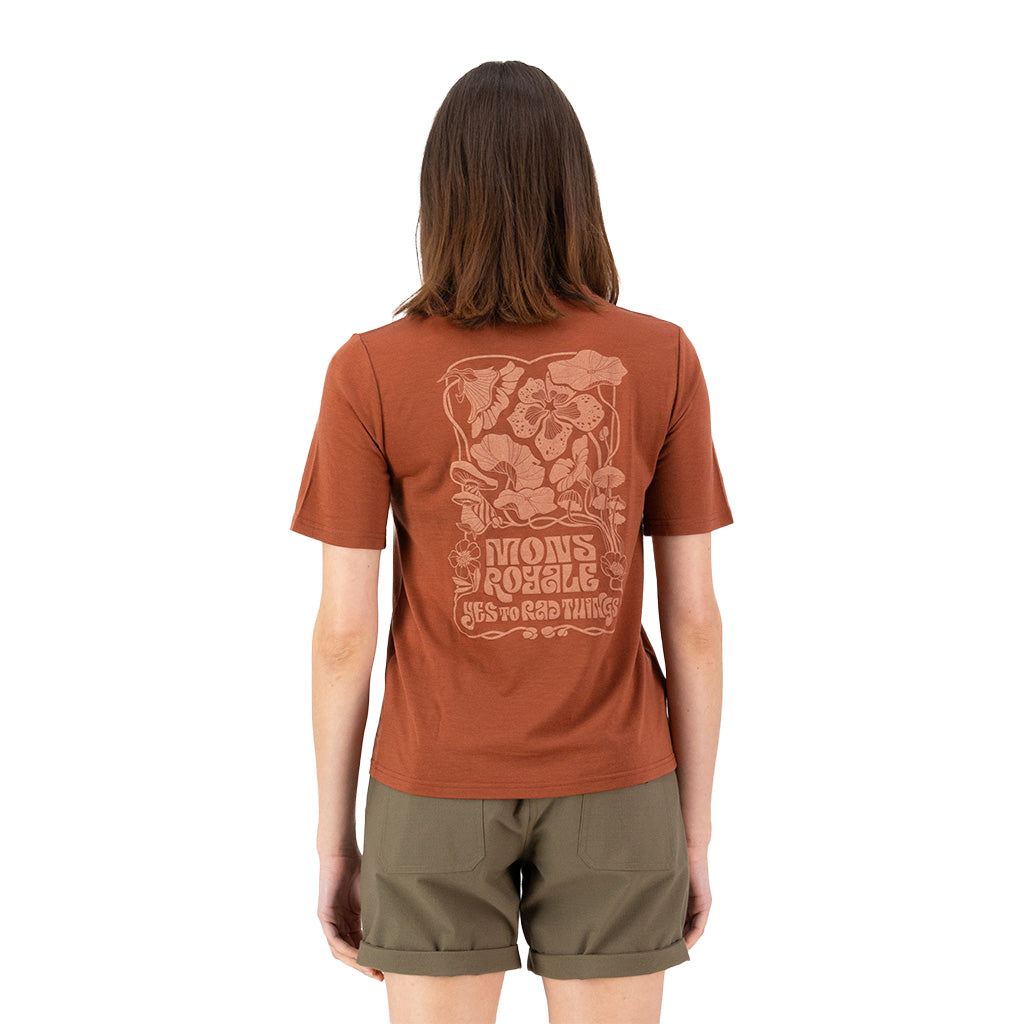 Icon Merino T-Shirt - Sienna