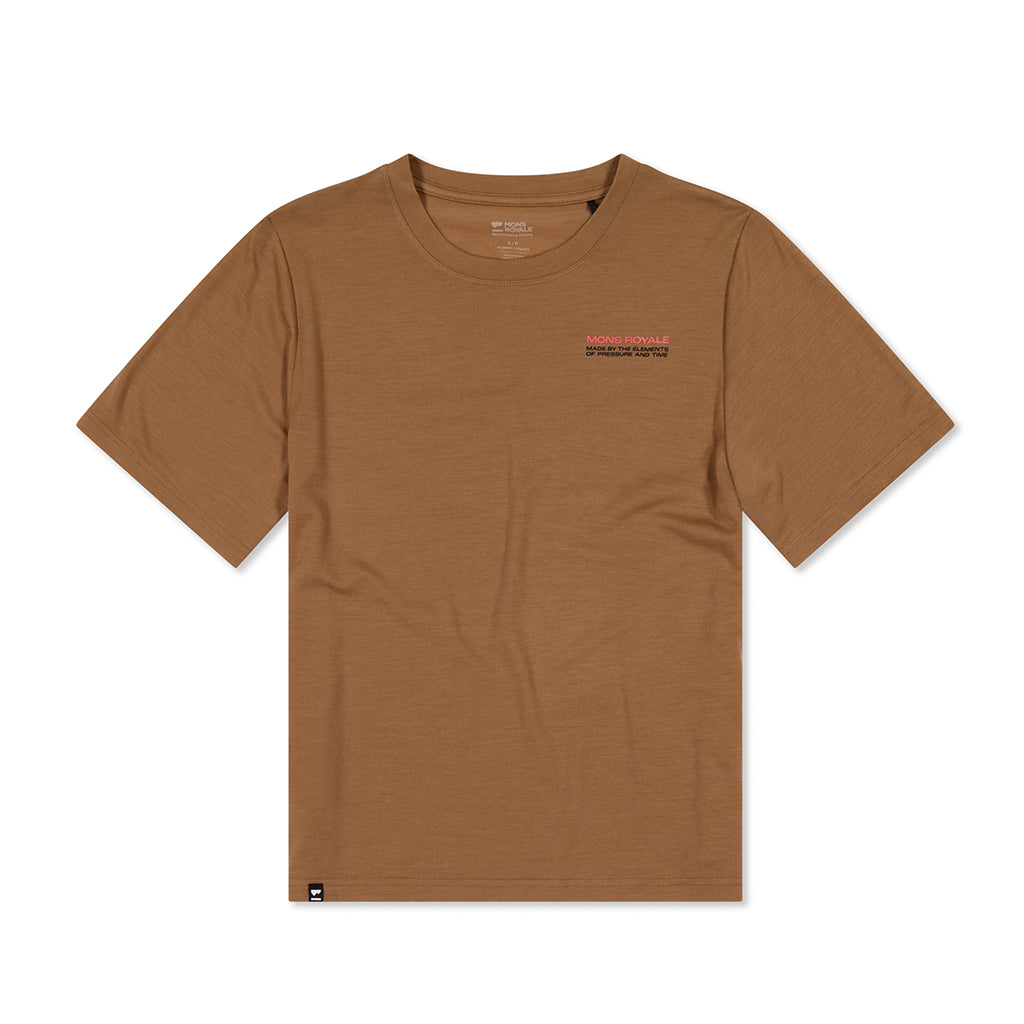 Icon Merino T-Shirt - Toffee