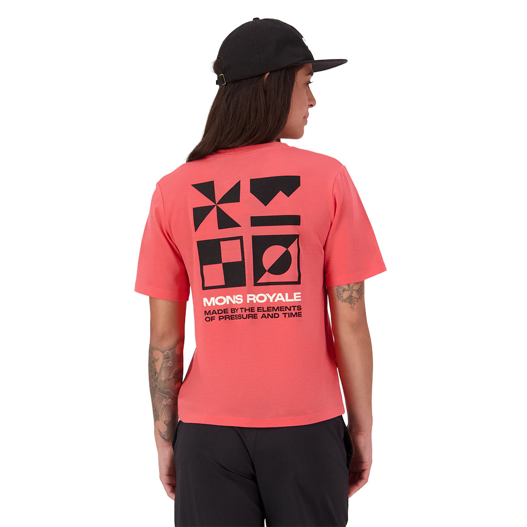 Icon Merino T-Shirt - Watermelon