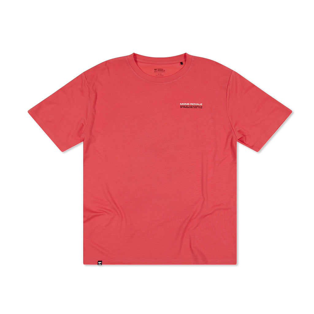 Icon Merino T-Shirt - Watermelon