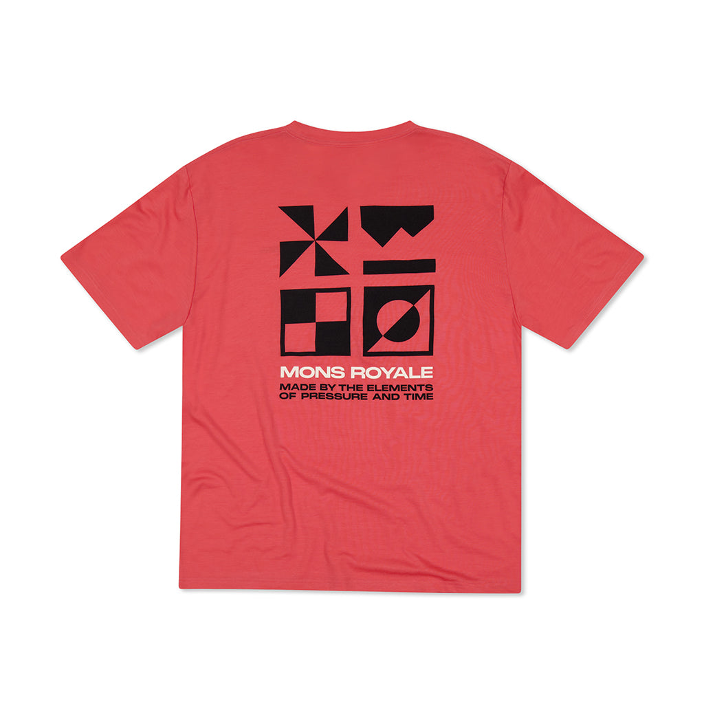 Icon Merino T-Shirt - Watermelon