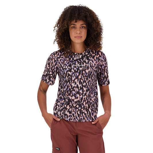 Icon Merino T-Shirt - Rock Leopard