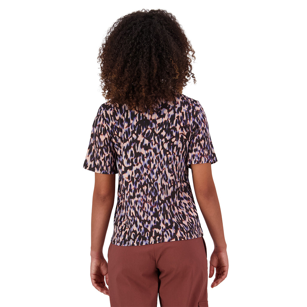 Icon Merino T-Shirt - Rock Leopard