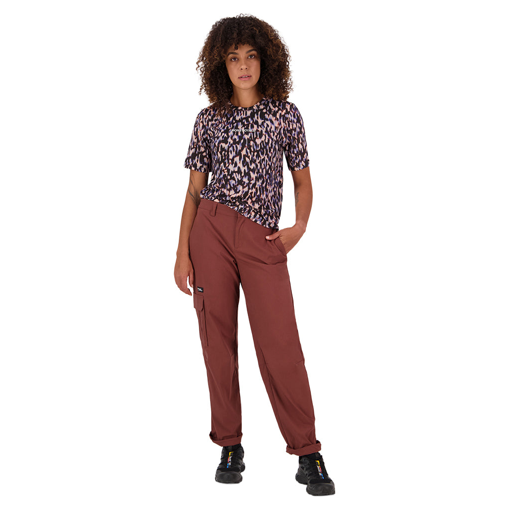 Icon Merino T-Shirt - Rock Leopard