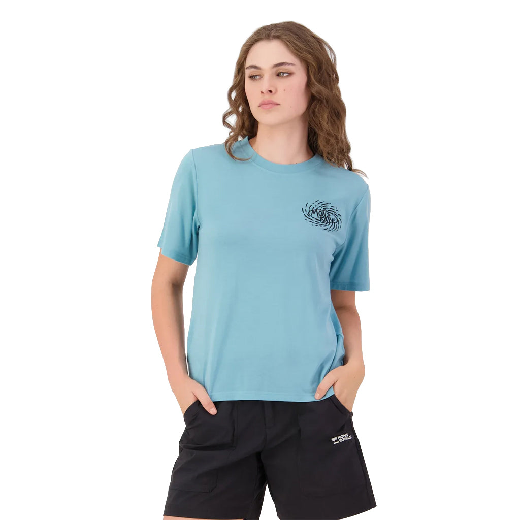 Icon Merino T-Shirt - Light Teal