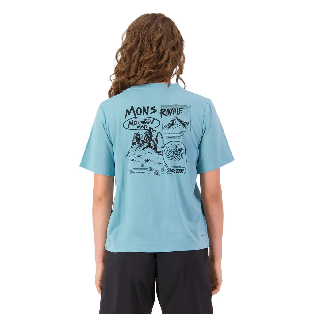 Icon Merino T-Shirt - Light Teal