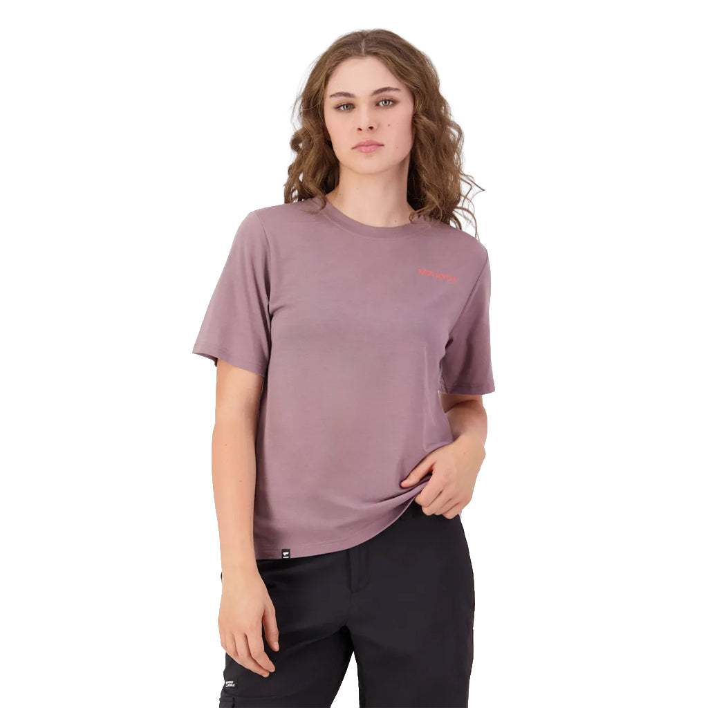 Icon Merino T-Shirt - Dusty Mauve