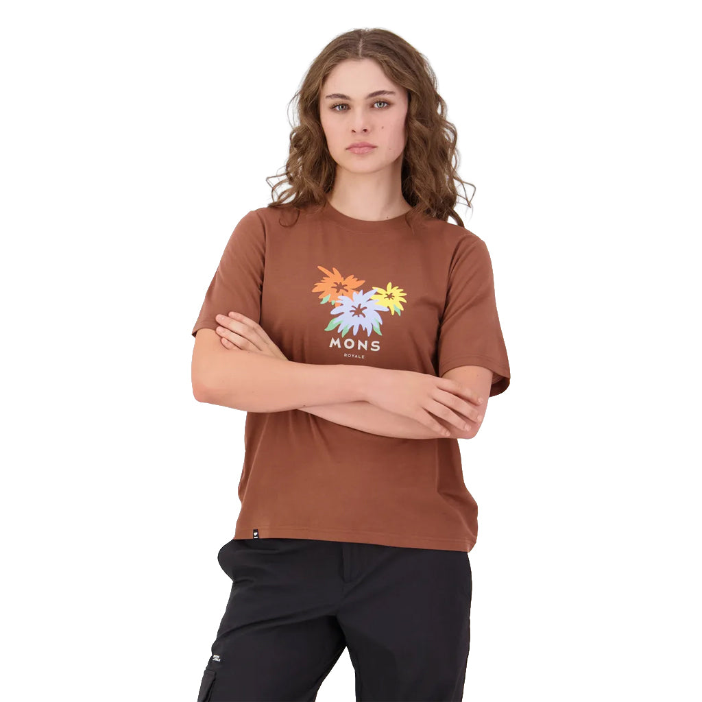Icon Merino T-Shirt - Dark Clay