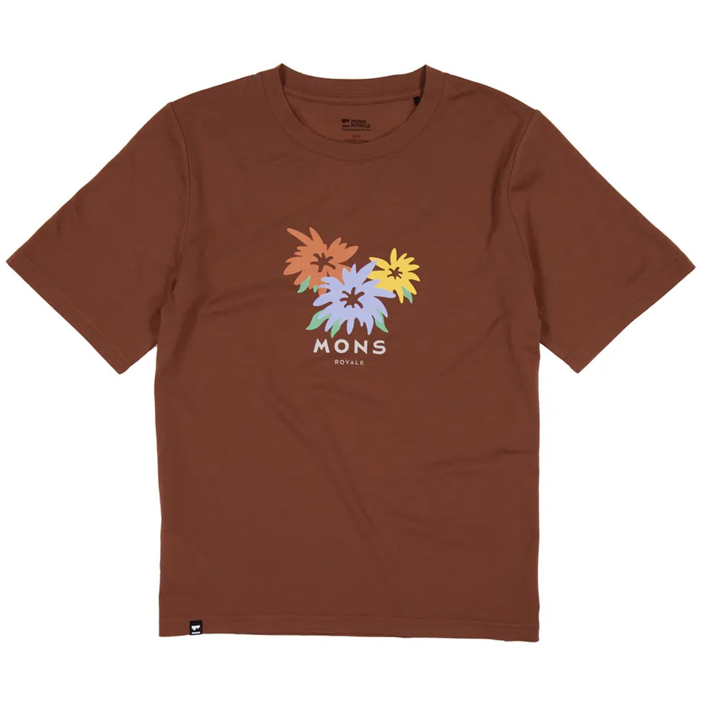 Icon Merino T-Shirt - Dark Clay
