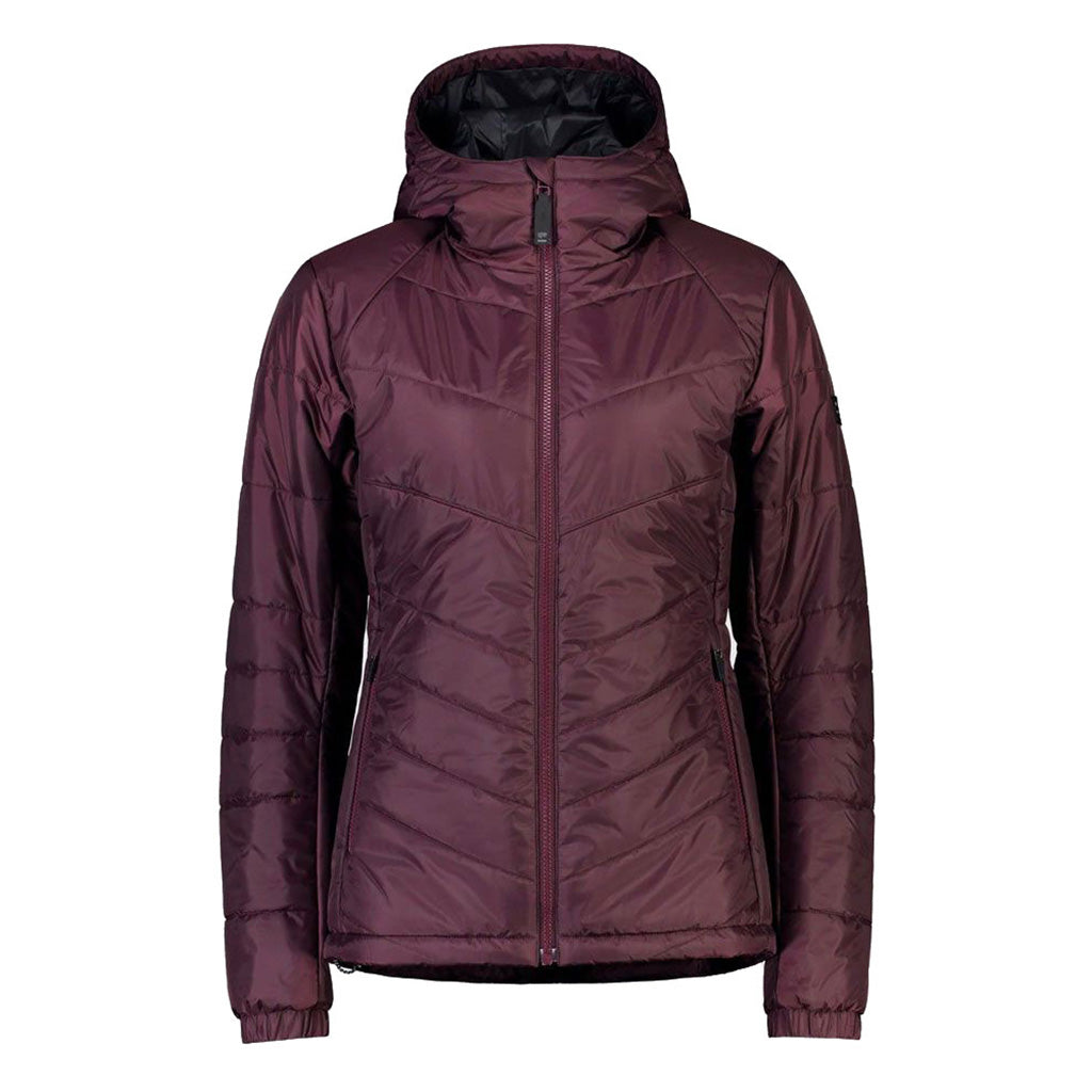 Nordkette Wool Insulation Hood Wine