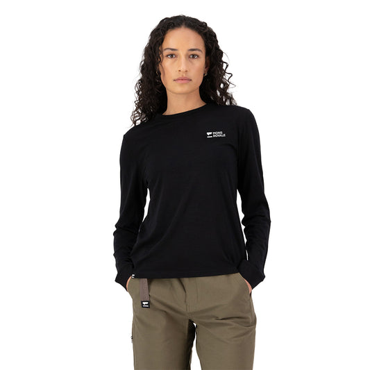 Icon Merino Long Sleeve - Black